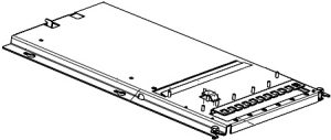 Tray for wall mounting of SAILOR 6080 AC/DC Power Supply 300W/28V DC